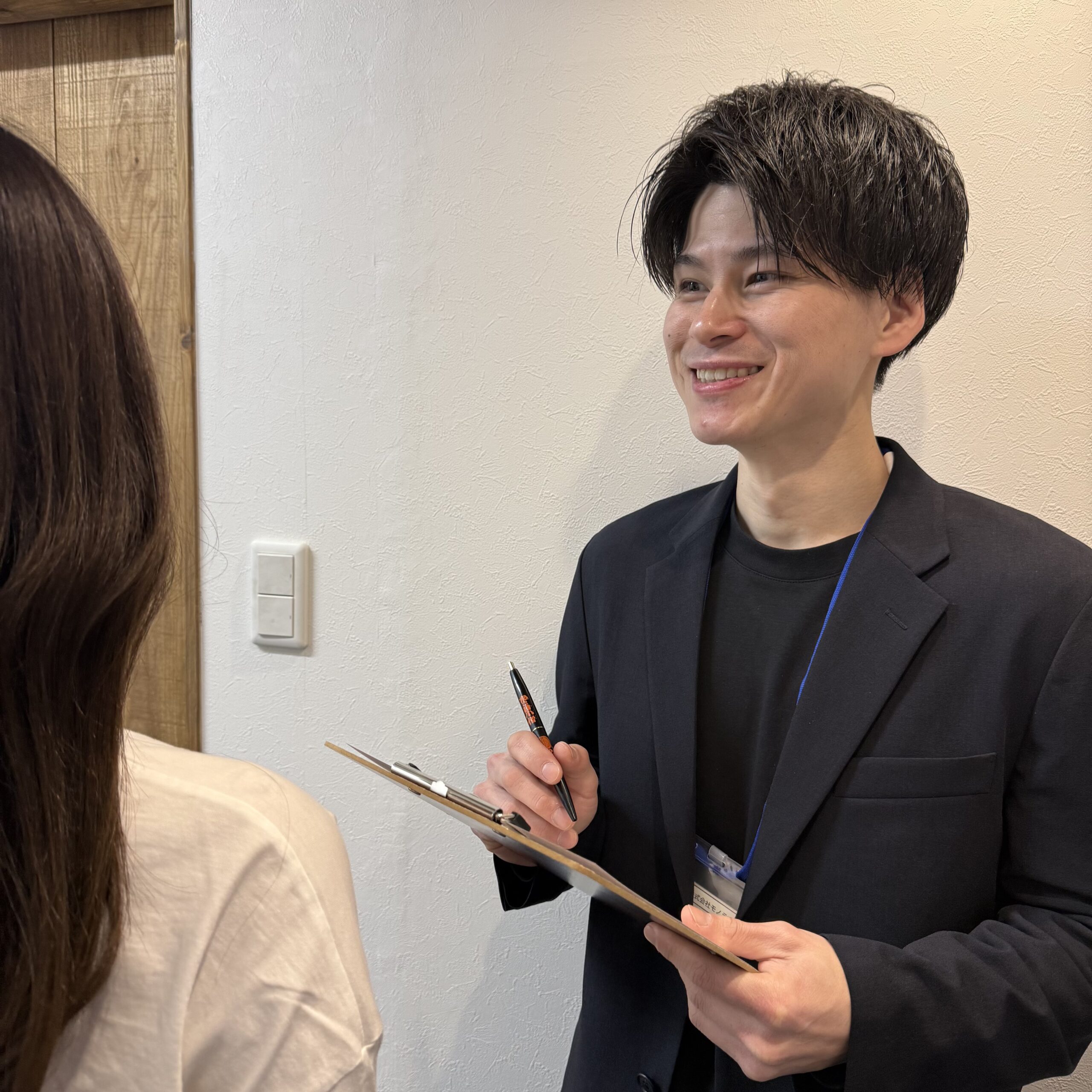 寄り添った相談サービス(訪問相談の様子)